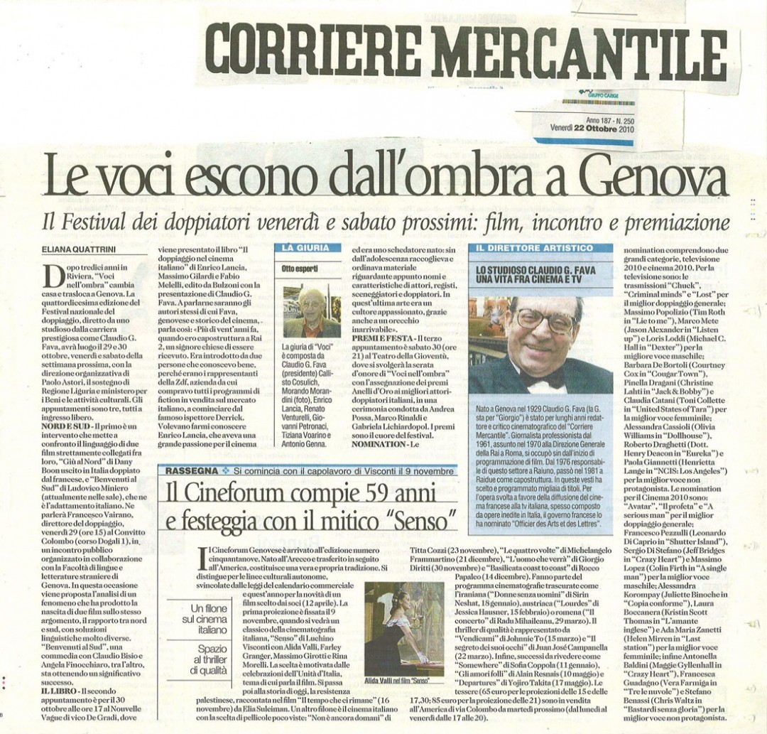 Corriere Mercantile - Ottobre 2010