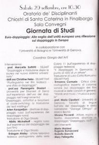 Giornate di Studi e Convegni 2