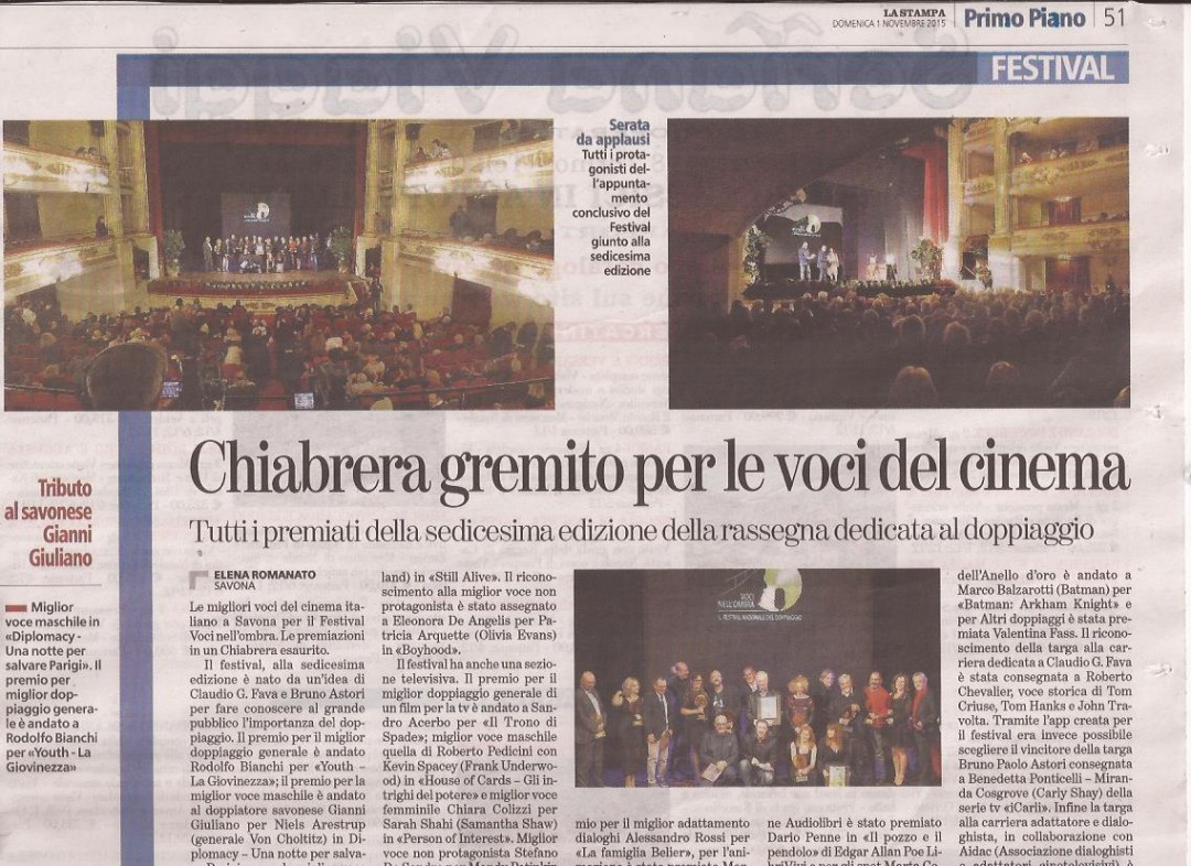 La Stampa | domenica 1 novembre