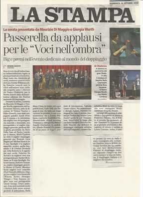 La Stampa | domenica 30 ottobre