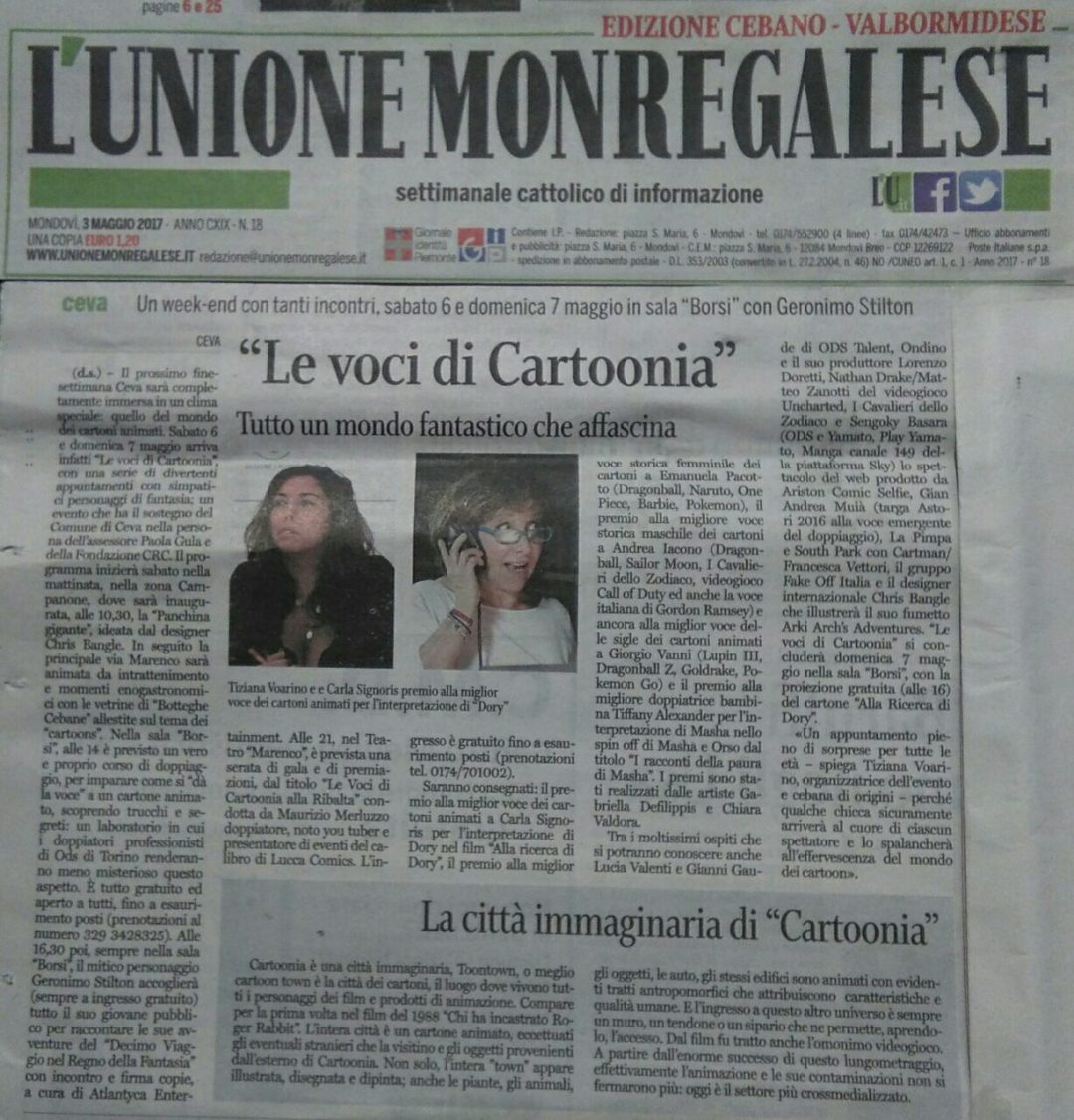 Unione Monregalese | mercoledì 3 maggio
