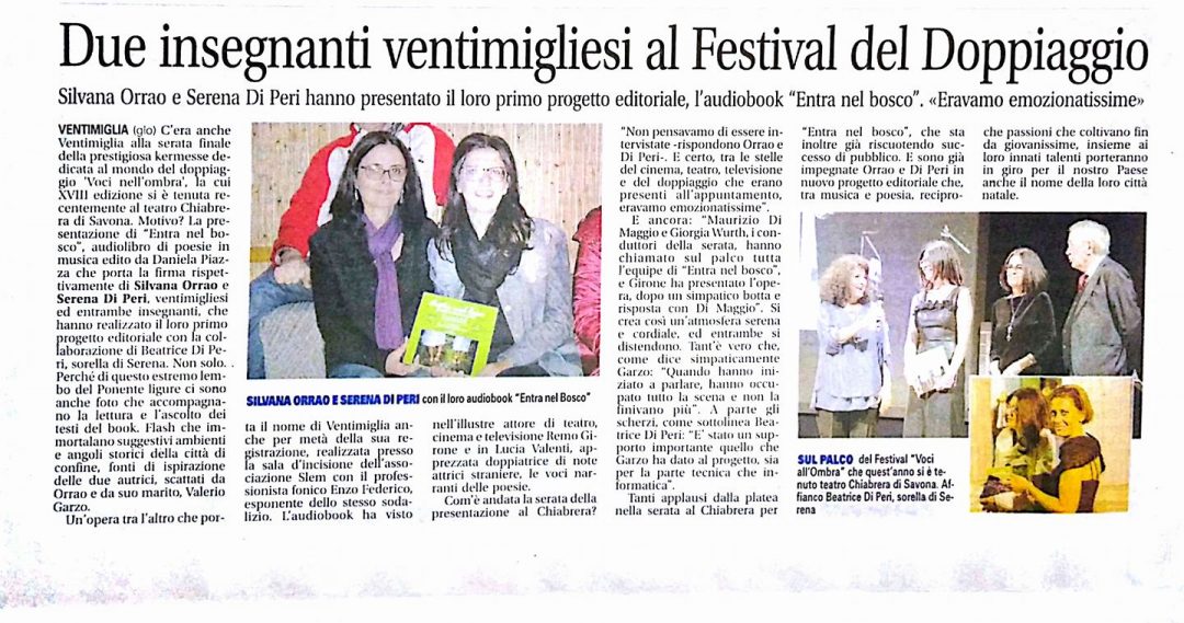 La-riviera.it | giovedì 9 novembre 2017
