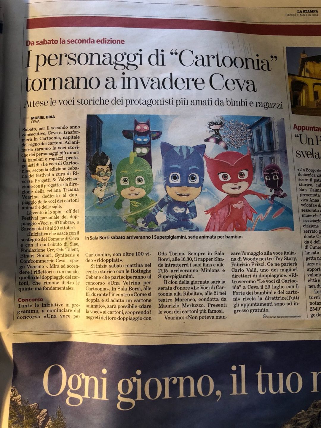 La Stampa | giovedì 10 maggio